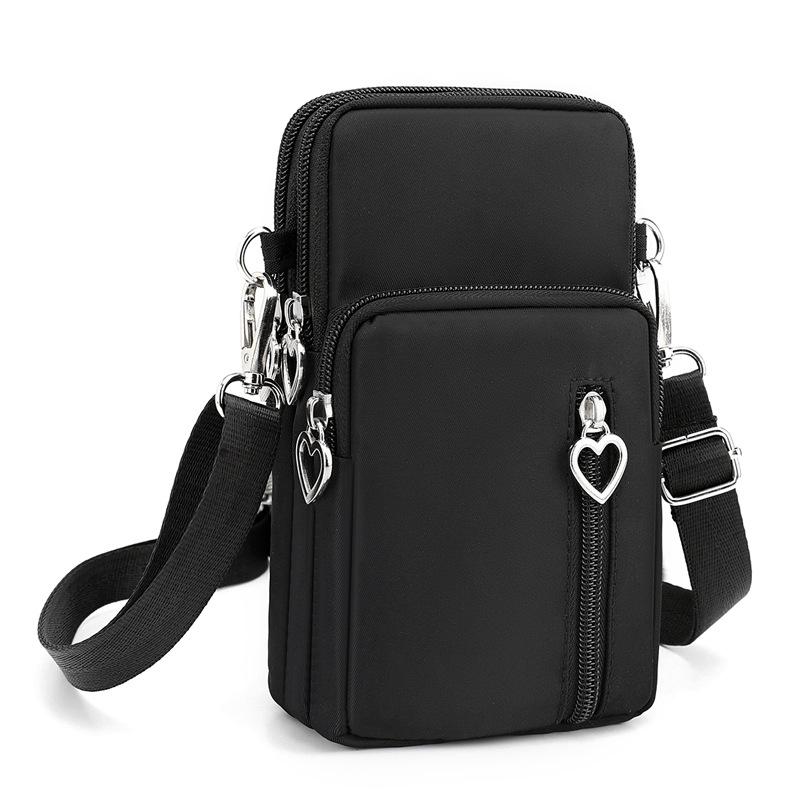 2024 Korean Style Women's Crossbody Phone Bag & Coin Purse - Vertical Mini Design