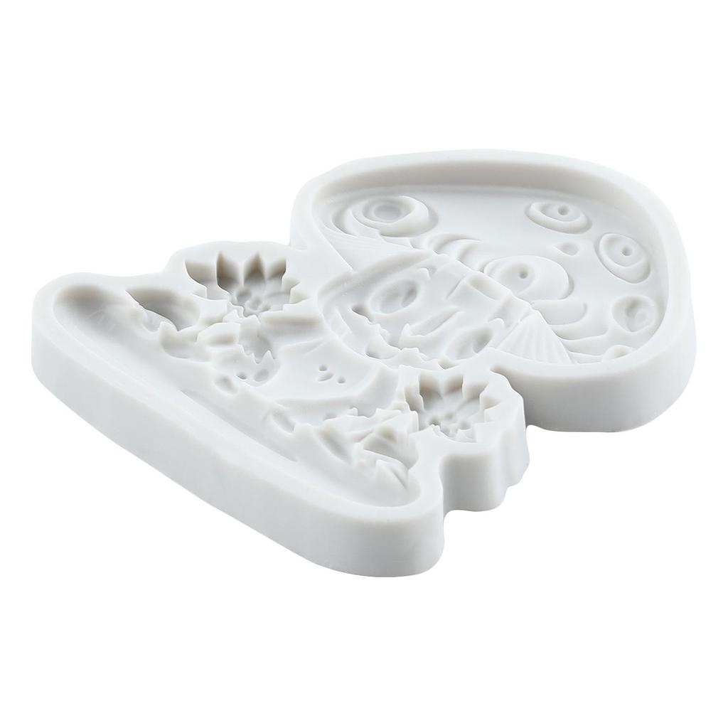 Mushroom Silicone Molds Mushroom Elf Fondant Mold Cake Decorating Tools Cupcake Topper Candy Chocolate Gumpaste Mold