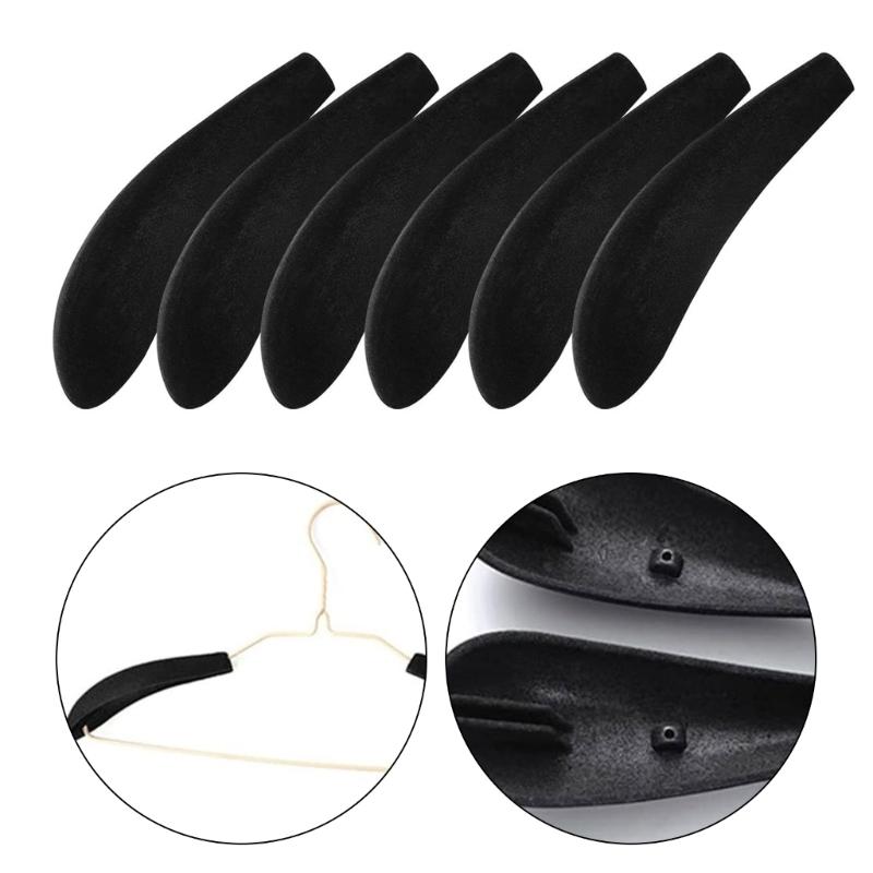 10 KS Závěsných krytů na ramena s protiskluzovým designem pro prevenci poškození oděvů a udržení tvaru