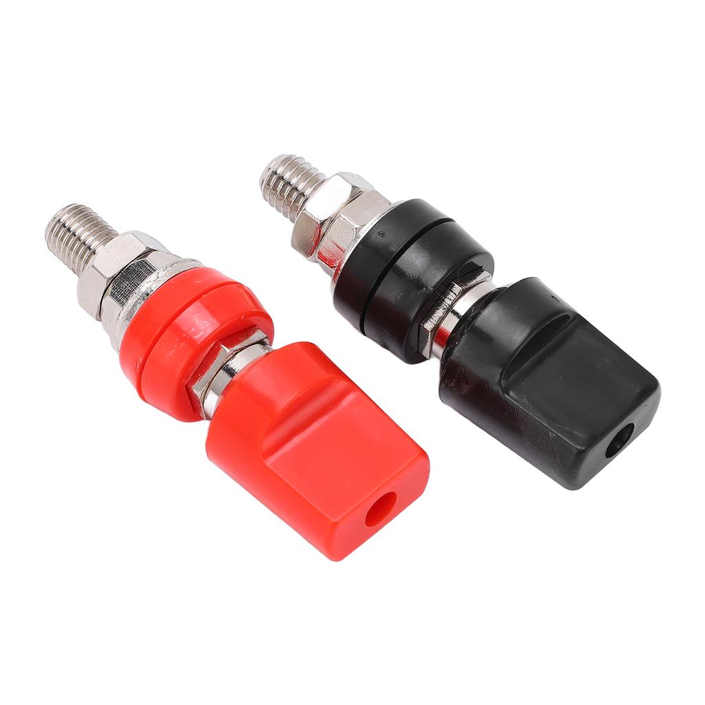 M8 Large Current Terminal 100A High Accuracy Copper Terminal Binding Post with 4mm Plug for Hardware Electronic Device