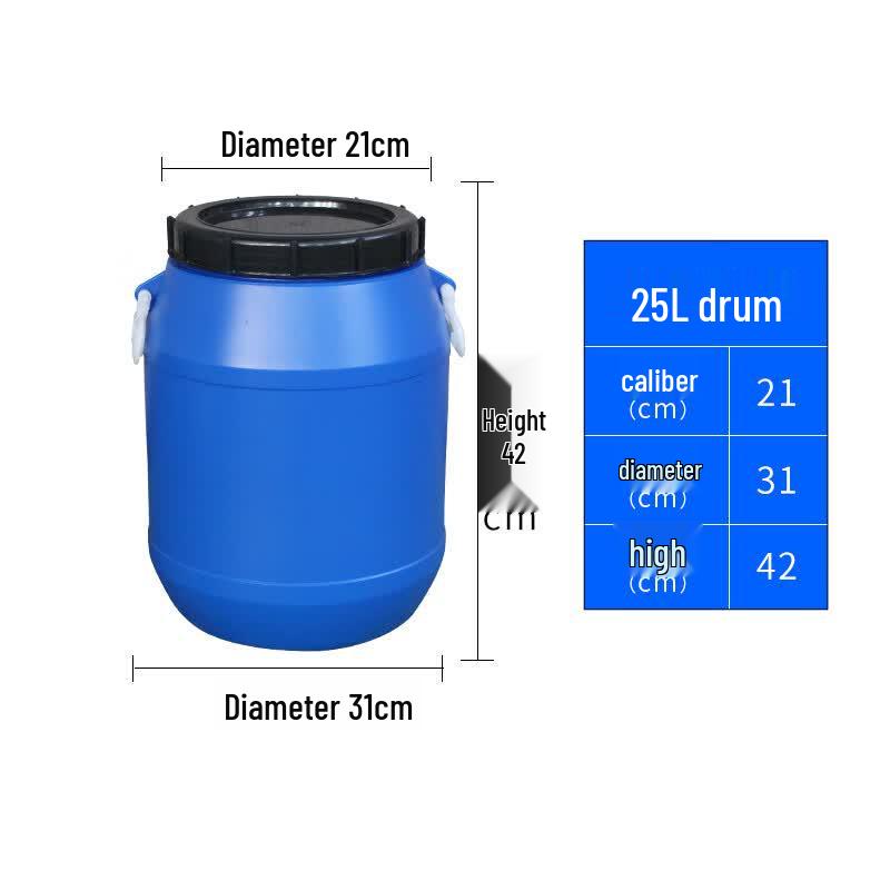 25L Plastic Chemical Storage Barrel