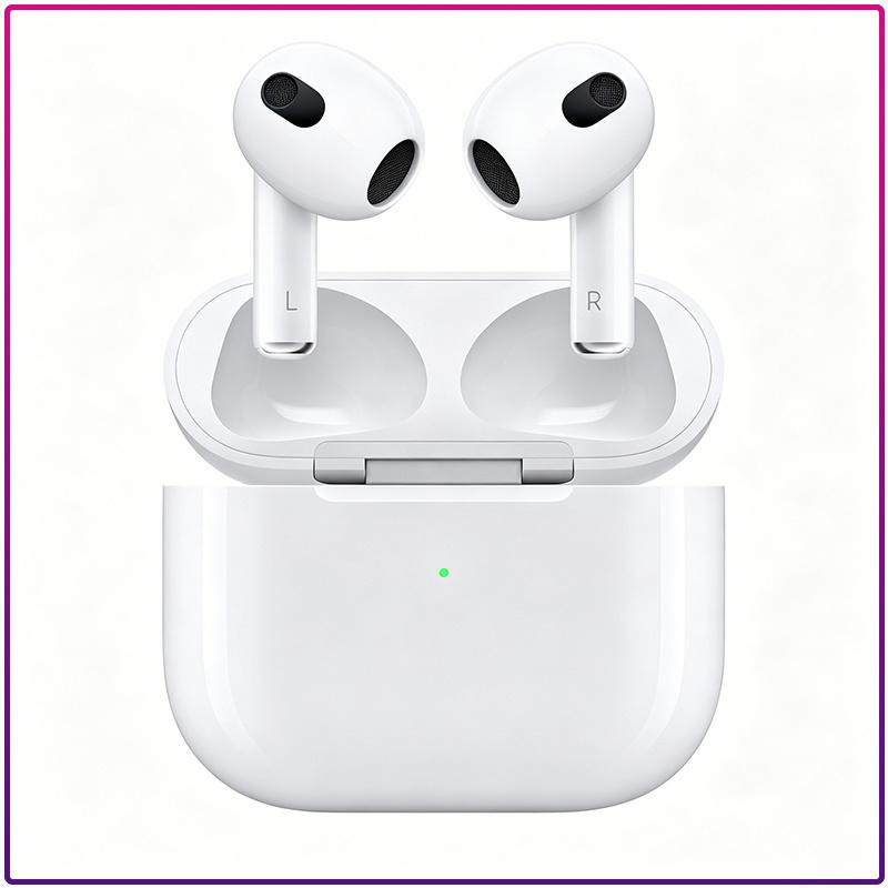 Spatial Audio Bluetooth Wireless Earbuds AirPods 3 Design Touch Sensor Clear Voice Call Portable Charging Box In Ear Sports Bluetooth Headphones
