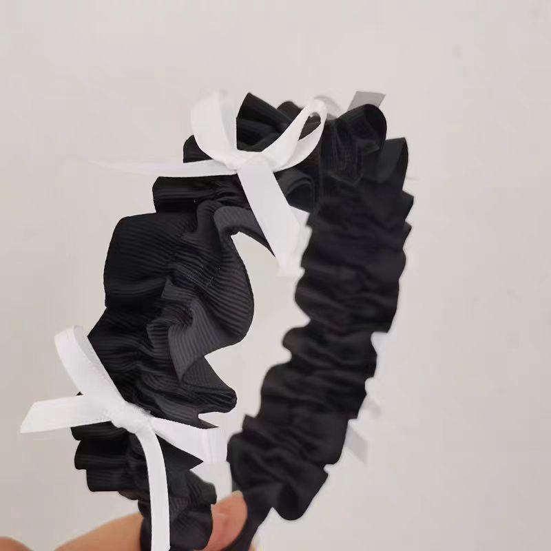 Hair Accessories Cute Bow Bezel Holiday Party Hairband Headband Hair Bands Hair Hoop