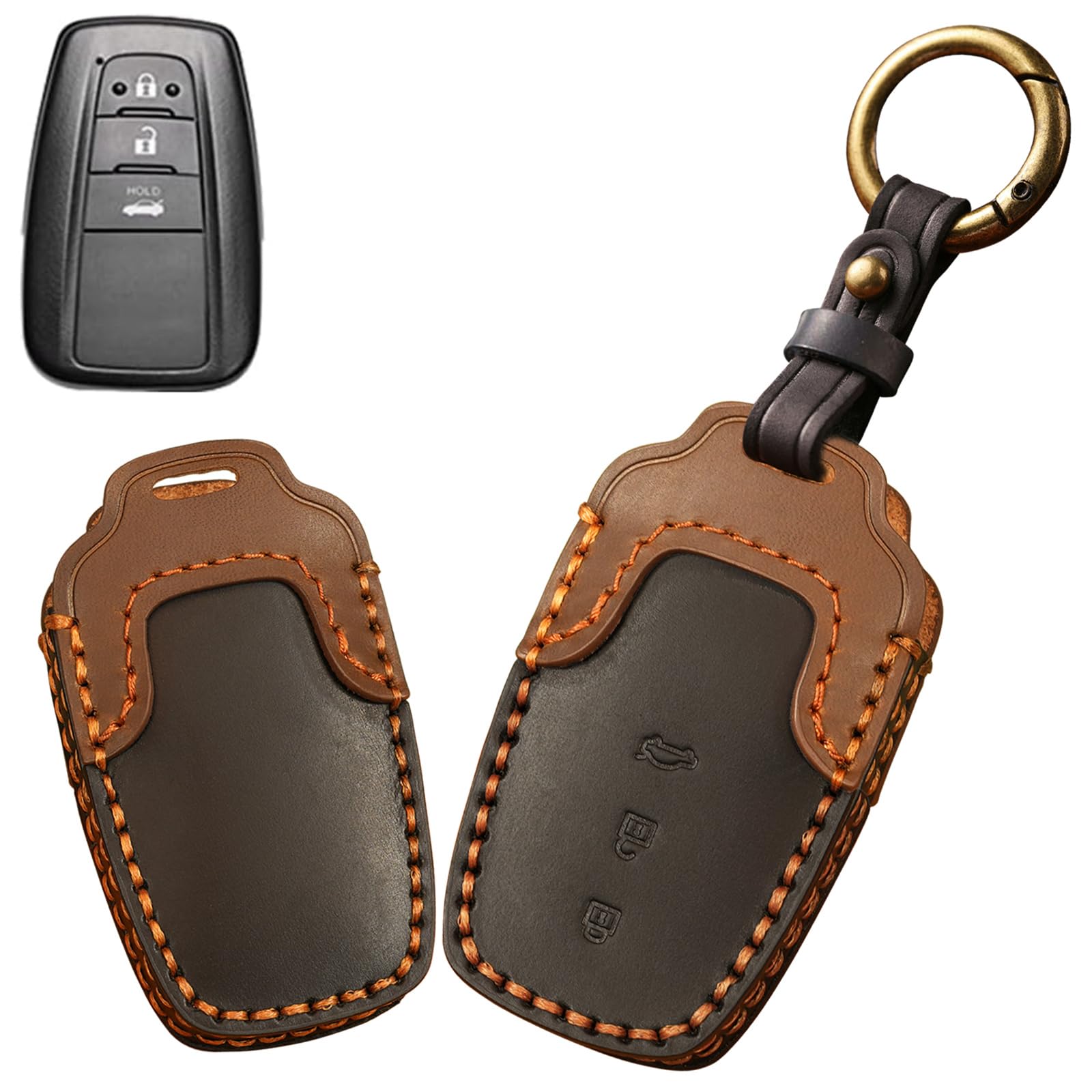 

TECART Ключ Тойота Ключ Тойота Камри РАВ4 Ключ Хайлендер Ключ Тойота Лэнд Чехол для ключа автомобиля Черный Чехол, Крышка, Держатель, 86, Приус, Королла, Краун, Крузер, Крышка,