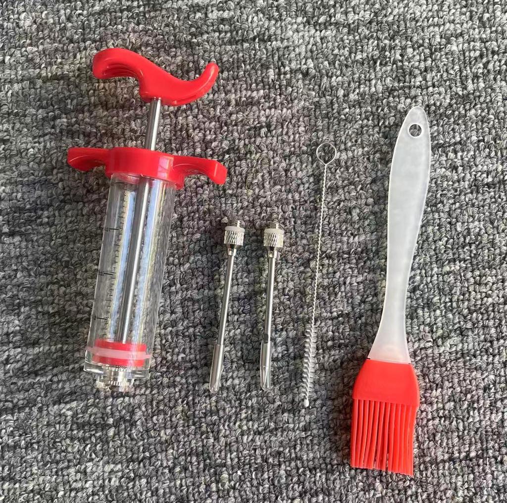 Acrylic Kitchen Turkey Injector Needle for Marinade and Seasoning