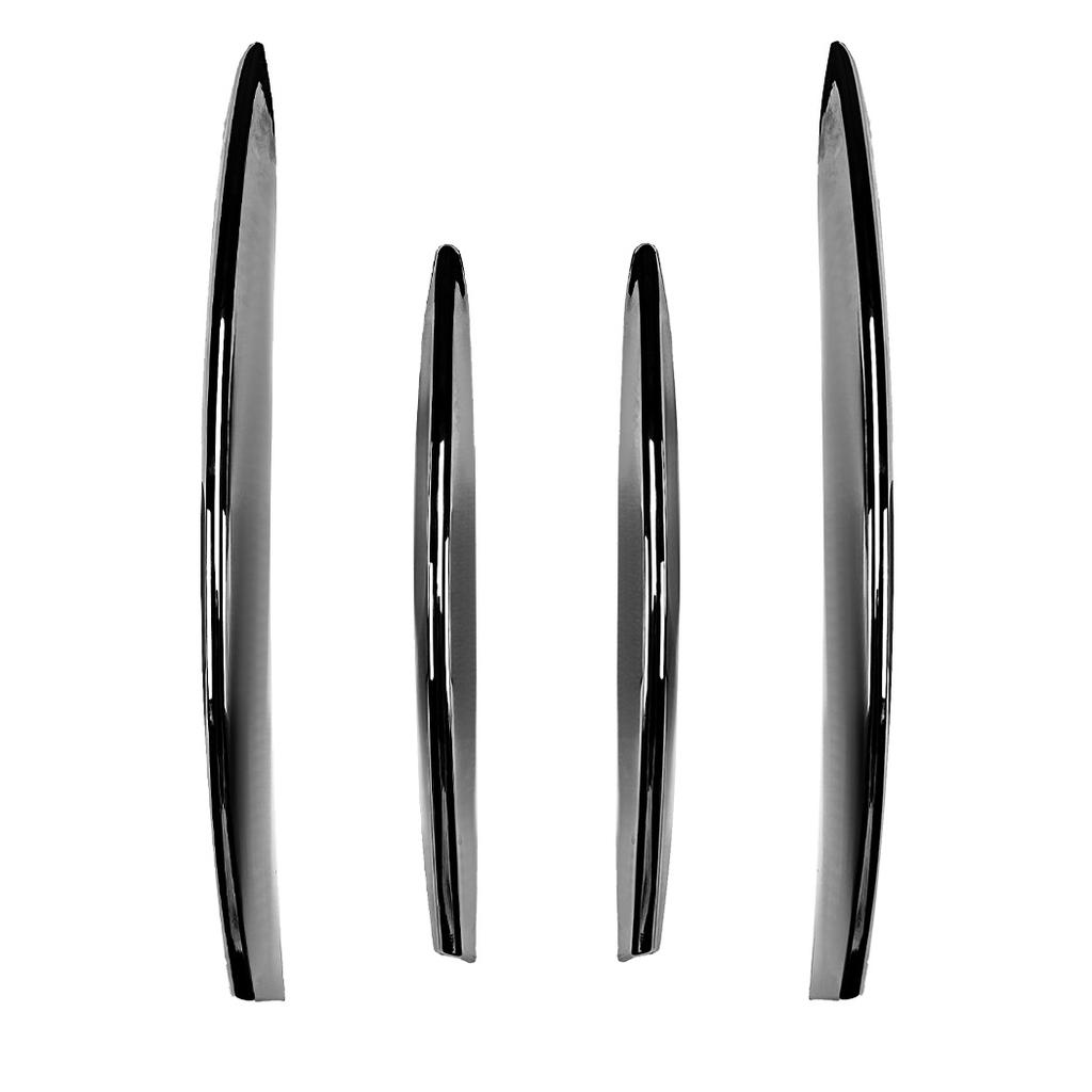 Car Front Fog Lamp Strip Air Intake Grille Slats Trim Cover For Mercedes-Benz CLA-Class C118 X118 Late AMG 2023-2024