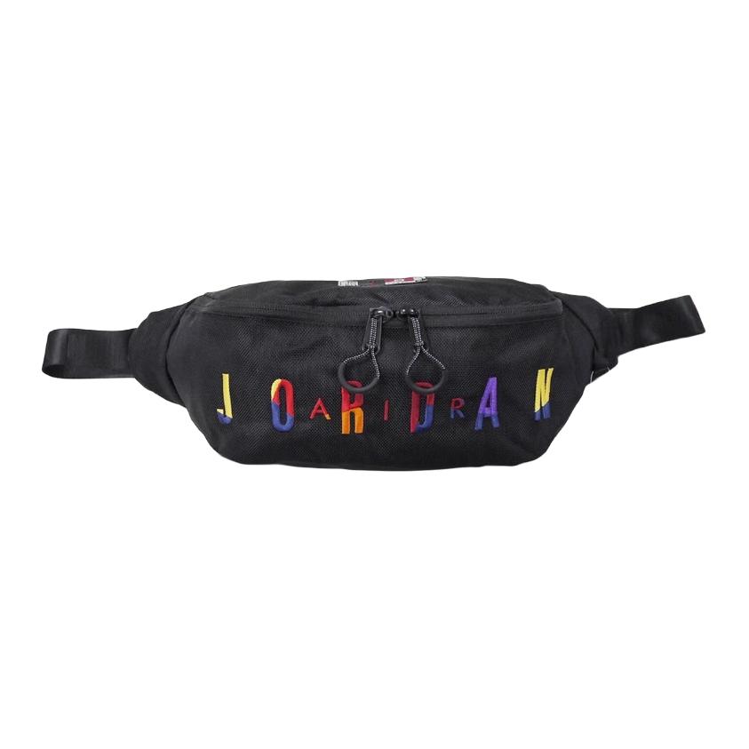 New Jordan Polyester Crossbody Bag, Fanny Pack Regular Unisex Black JD2143028GS-001-03132