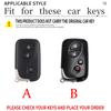 ABS Carbon Fiber Car Remote Key Case Cover For Lexus CT200H GX400 GX460 IS250 IS300C RX270 ES240 ES350 LS460 GS300 450h 460h