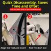 Auto Repair Wrench Stainless Steel Car Door Handle Removal Tool for Quick Fixes