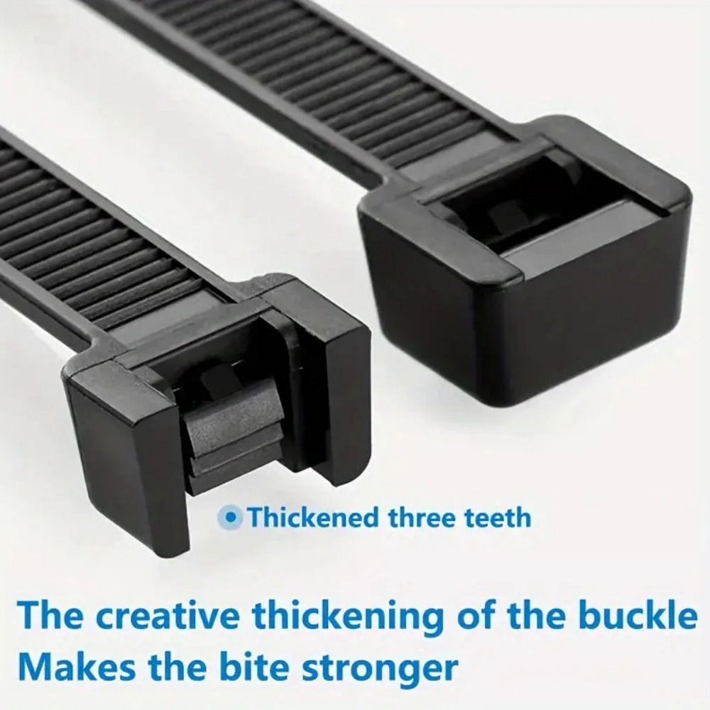 400Pcs Various Sizes Nylon Cable Ties Self-Locking Cord Ties Cable Zip Ties Cable Organization