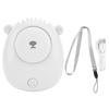 Tragbarer Halsventilator Wiederaufladbarer Halskettenventilator mit verstellbarem Lanyard 3 Geschwindigkeiten Tragbarer Mini-USB-Personalventilator für alle Altersgruppen Extrem niedriger Geräuschpegel