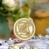  Scrapbooking Theme Wax Seal Stamp Head for Sealing Wedding Invitations Appreciation Card Envelope Party Invitation