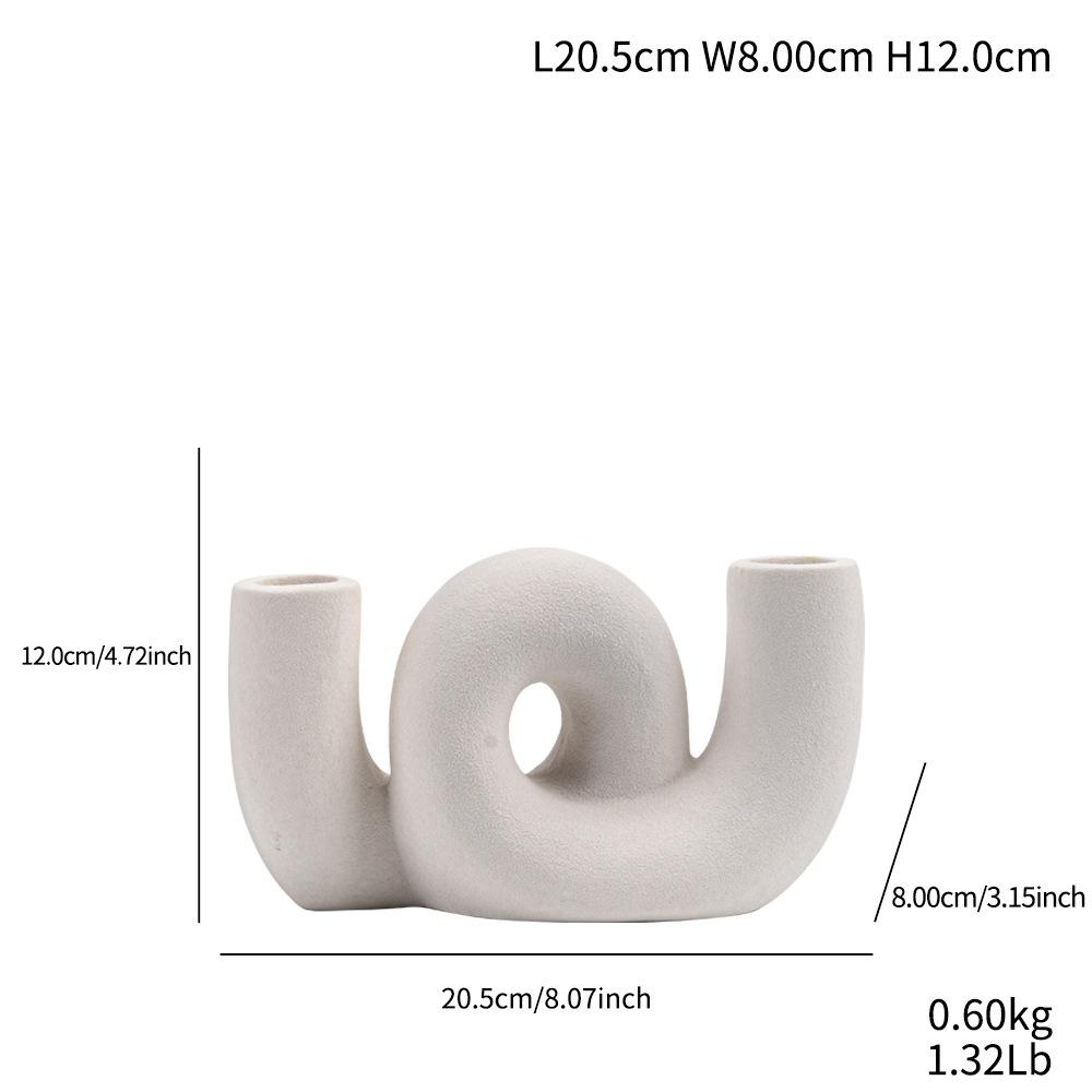 

Креативная цветочная композиция необычной формы с узким горлышком, простой керамический ваза, высококачественное украшение для домашнего рабочего стола qc-a2507 small