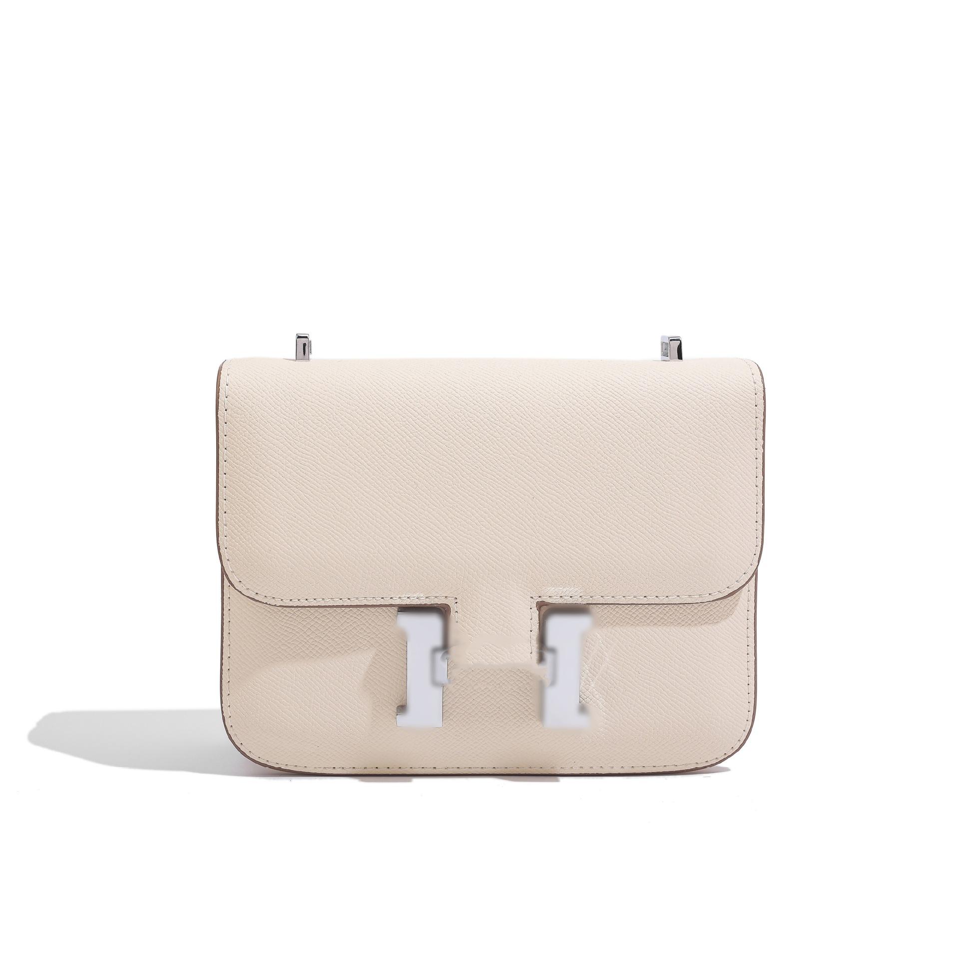 Premium jacket ag Dames Nieuwe ag E&eacute;n Schouder Crossody alle Vierkant ag Mode Premium Veelzijdig ag 19&times;6&times;15 wit