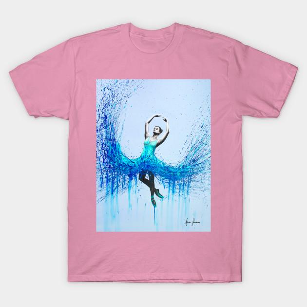 T Shirt Women Ocean Dance Harajuku Print Kawaii Tshirt Summer Short Sleeve Female T-Shirt Top Tee