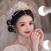 Portable Pageant Queen Crystals Tiaras Elegant Headband Crowns Hair Accessory for Women in Costume Performances