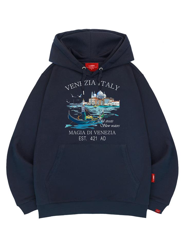 Venice Hoodie Unisex Big Size M~4Xl (Type B)