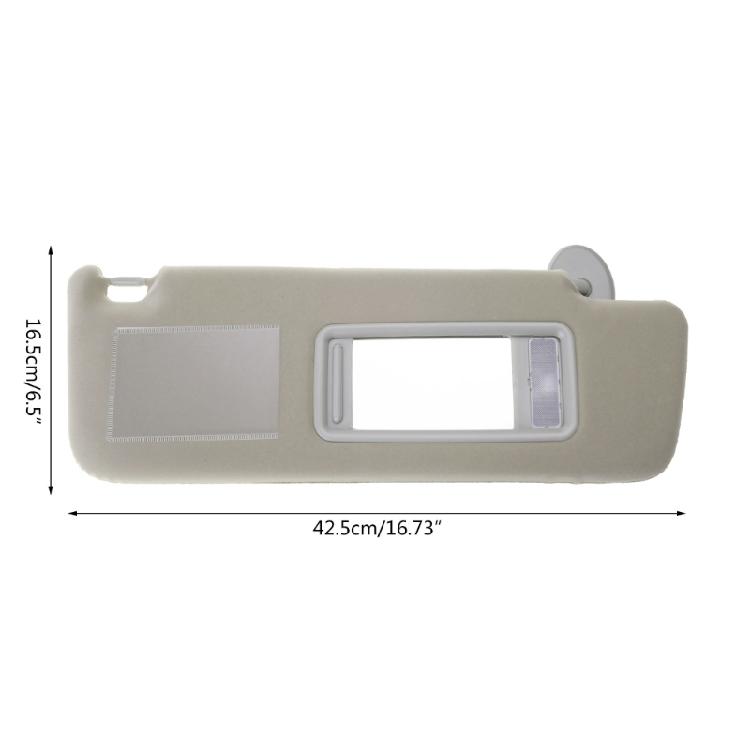 Vorderer linker/rechter Sonnenschutz für Land Cruiser-Prado 2002-2010 Auto Sonnenschutz