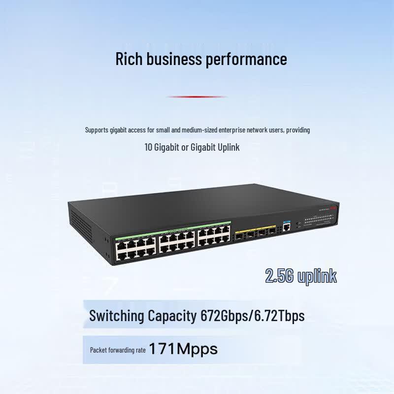 H3C RS5110-24FP4MS 24-Port Gigabit Managed Access Switch