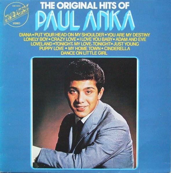 

LP Record PAUL ANKA - The Original Hits Of Paul Anka EMB31054 Embassy Netherland Rock Used