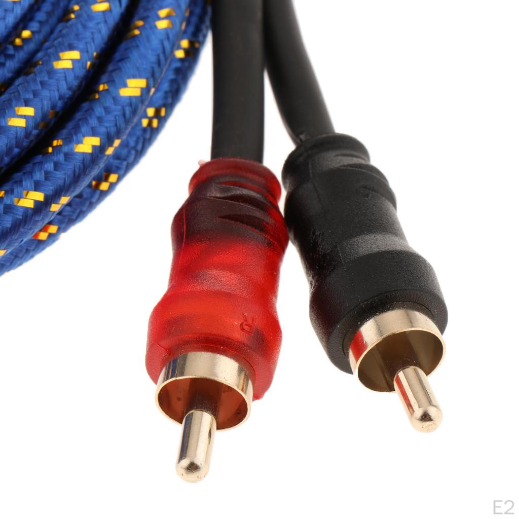 2000W Auto 4GA Stromverstärker Installationskabel Audiozubehör Blau