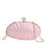 Acrylic Shell Clutch Bag With Chain Strap For Womens Daily Use