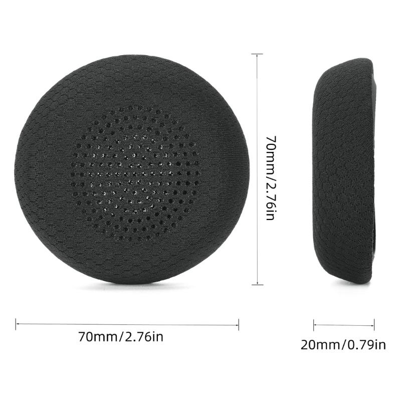 Breathable Mesh Ear Pad Soft Foam Ear Cushions Long Wear Comfort Noise Isolating for Zone Wireless Plus Headphones