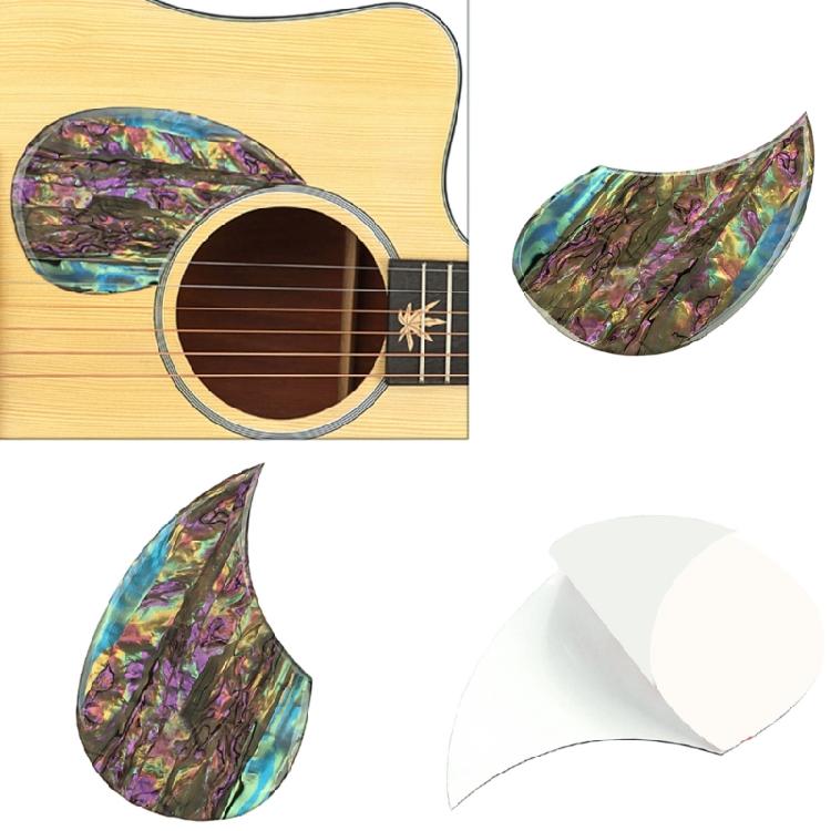 Professioneller Gitarrenschutz Bunter Schalenmuster-Schlagbrett Gitarrenzubehör Gitarren-Schlagbrett PVC-Textur für Gitarre