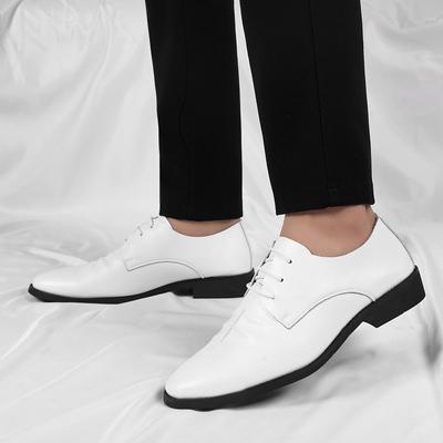Fashion Fashion Business White Men Shoes Formal Dress Shoes Mens Oxfords Footwear High Quality Leather Shoes For Men Zapatos Hombre