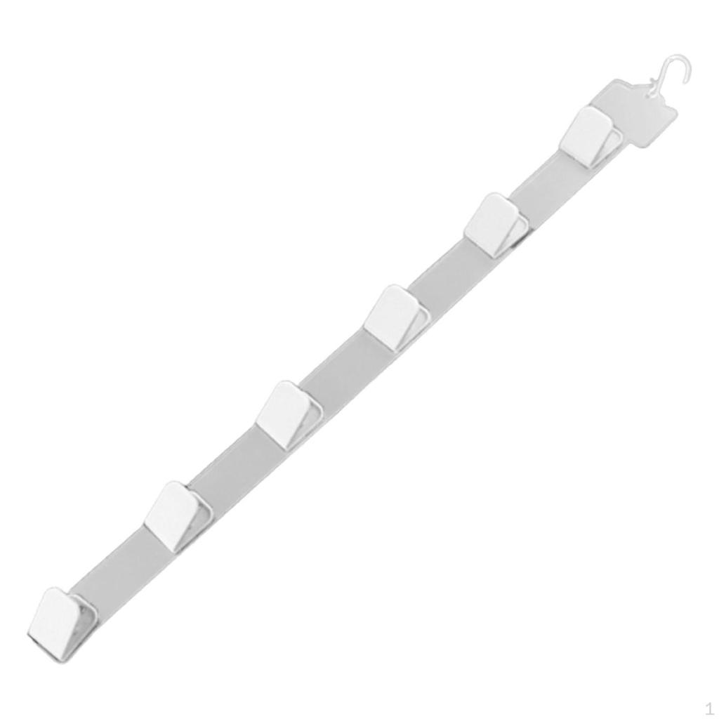 , Shelf Clips, Supermarket Strips, Sales Hanging Strips with 6 Clips. Made of Material for