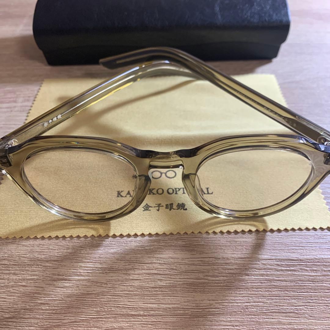 Used Kaneko Glasses KAS-23 Crown Panto