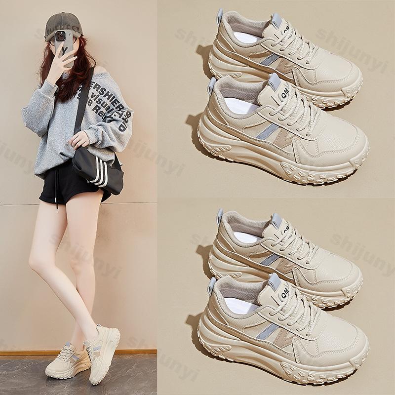 Autumn Women's Casual Sports Shoes 2026 Comfortable Fashion Anti Slip Sneakers Thick Soled Outdoor Running Shoes Zapatos Mujer