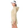 TaylorMade T-HEAT Full-Zip Hoodie, Beige, Size Small, Women's, 2024FW UN423