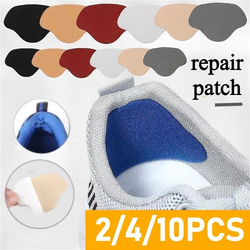 2/4/10pcs Insoles Heel Repair Subsidy Sticky Shoes Hole In Cobbler Sticker Back Sneaker Lined with Anti-Wear After Heel Stick Foot Care