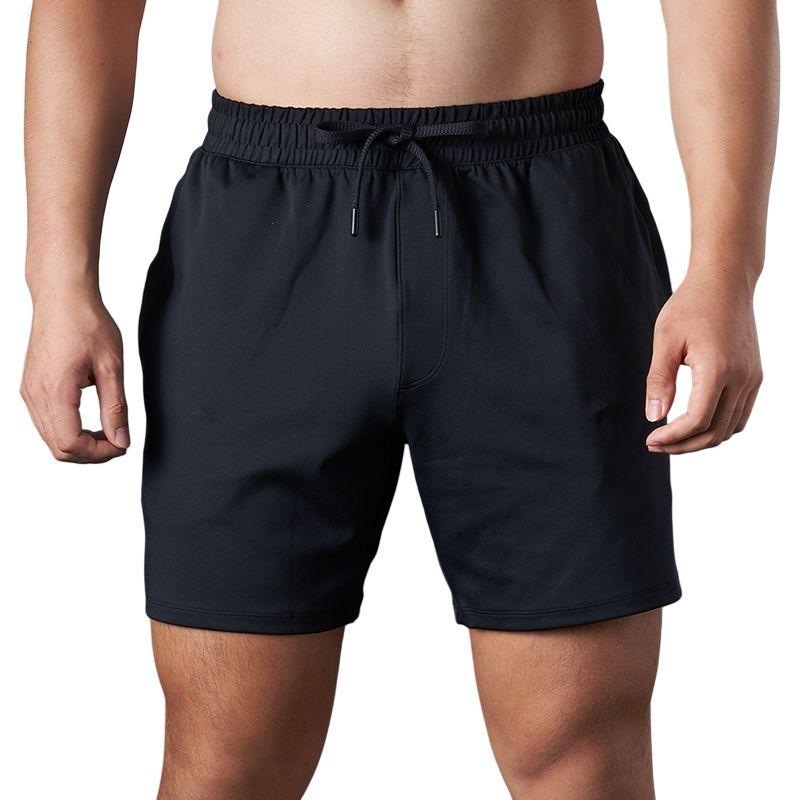 Under Armour Solid Color Breathable Woven Lace-Up Sports Shorts Men Shorts Black 1390439-001