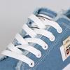 Forår Sommer Dame Lærredssneakers Lav Top Denim Sneakers Damer Snørebånd Flade Lærred Board Sko Kvinde sapatos femininos