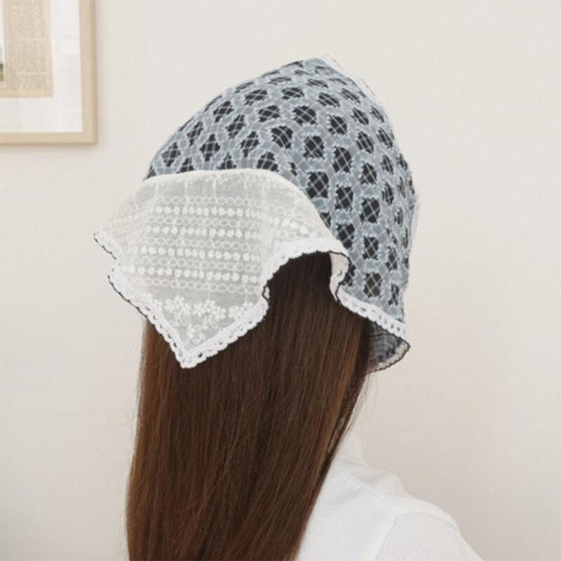 Women's Lace-up SS Hair Kerchief Headband
