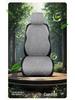 Universal Linen Car Seat Cushion - Breathable, All-Season, Half-Wrapped Cover
