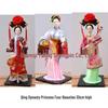Qing Dynasty Princess Silk Puppet Doll - Home & Hotel Ornament, Gift, Travel Souvenir
