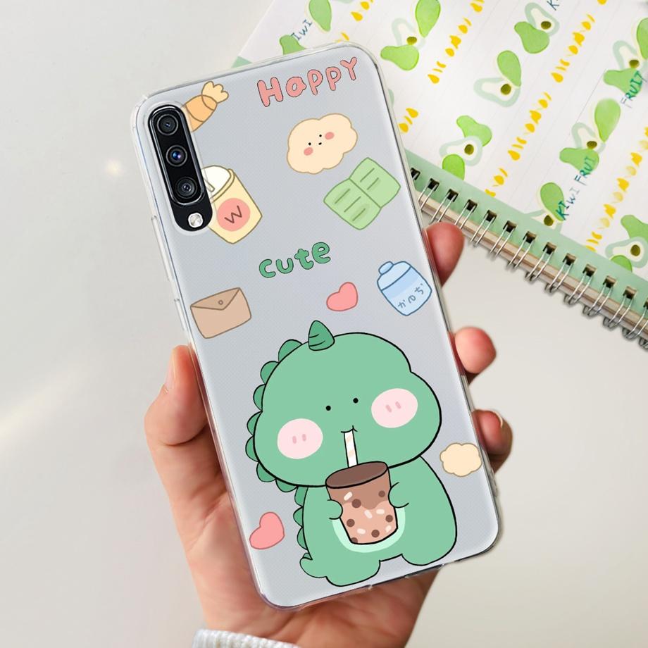 For Galaxy A50 A50s A30s Samsung Phone Case Back Cover For Fundas Samsung A50s A 50 A505F Coque Bumper Soft Clear TPU Silicone