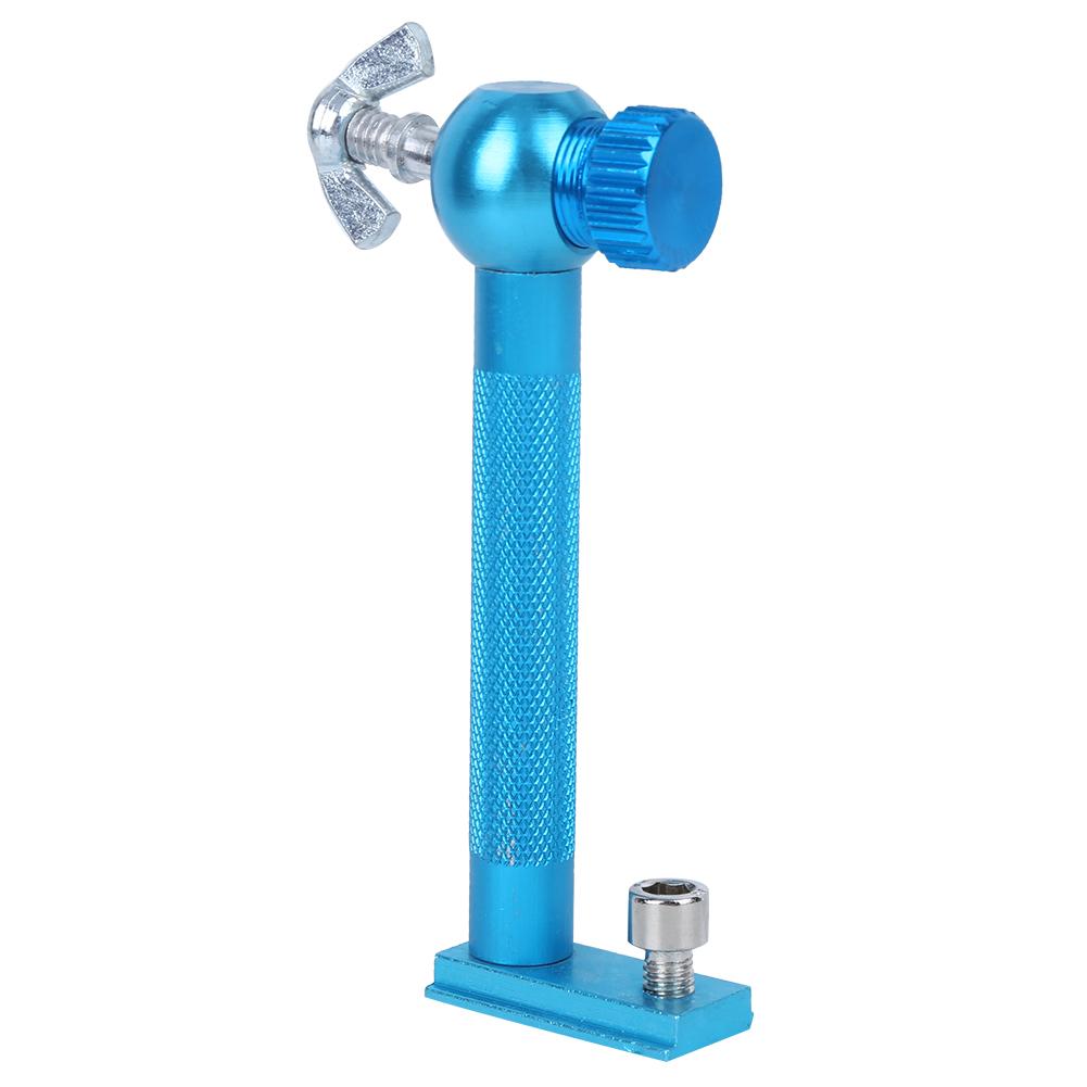 Aluminium Alloy Blue Portable Lightweight Universal Box Fishing Chair Night Light Bracket Supplies Tackle Accessory