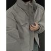 Men's Korean Style Warm Cotton Padded Leather Jacket - Trendy Thick Winter Outerwear