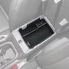 Centrol Armrest Box Storage Organizer Tray for Jeep Compass -2025 Storage Tidying Box Black Interior Car Accessories ABS