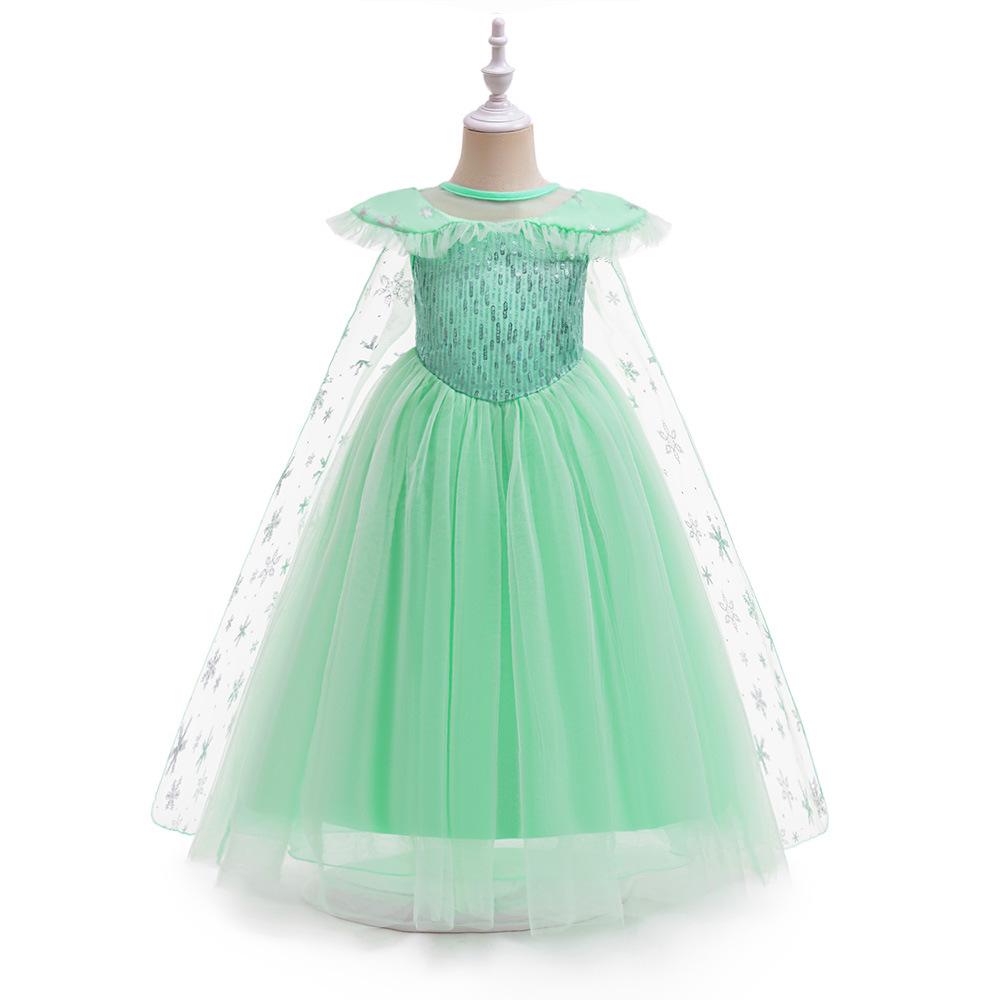 Frozen Elsa Princess Dress for Kids - Girls' Sequin Evening and Performance Gown