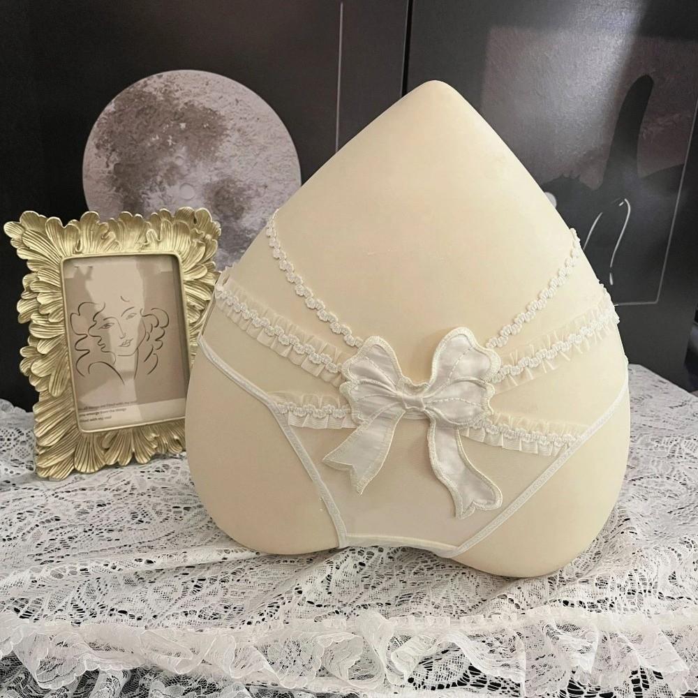 Mesh Lace Briefs Hollow Bow Lace Panties Female Lingerie Women Underwear Women