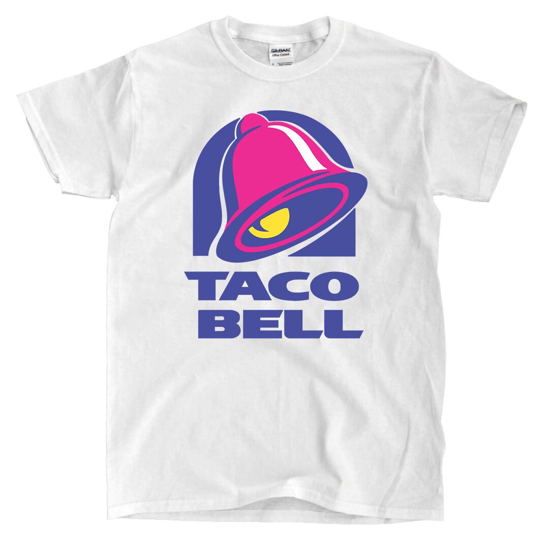 Taco Bell Logo White T-Shirt L
