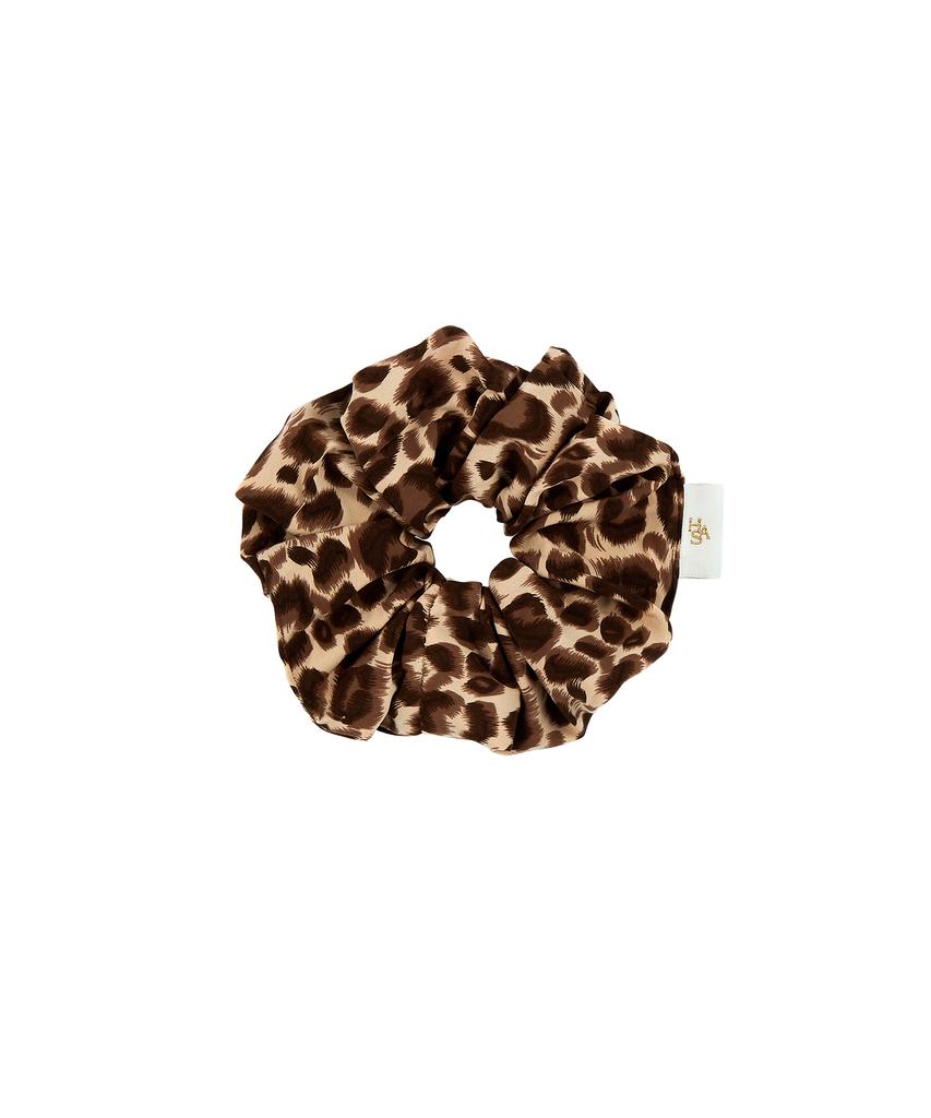 Has Hdm008 Leopard Pattern Scrunchie