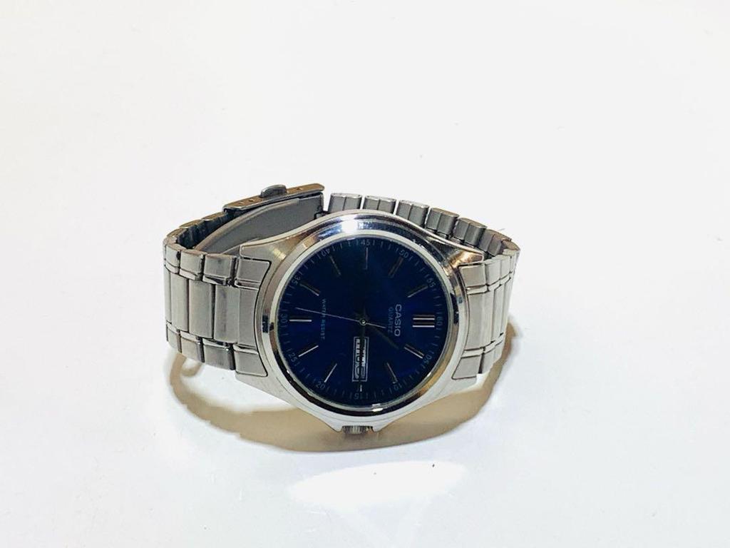 [USED] CASIO Seiko Analog Watch Stainless Steel