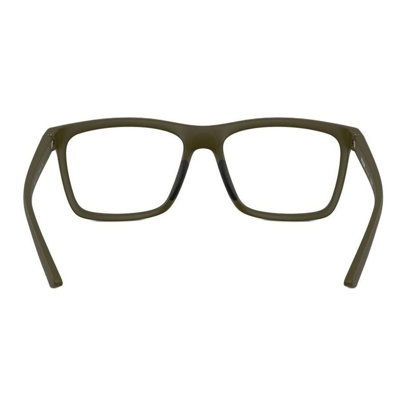 Prada optical glasses Temple red brand logo injection molding square men's Matt green 54/17/145 - h.41 basic packaging-glasses case + packaging box