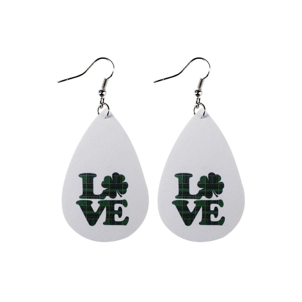Stylish PU Leather Earrings: Creative Designs & Shapes